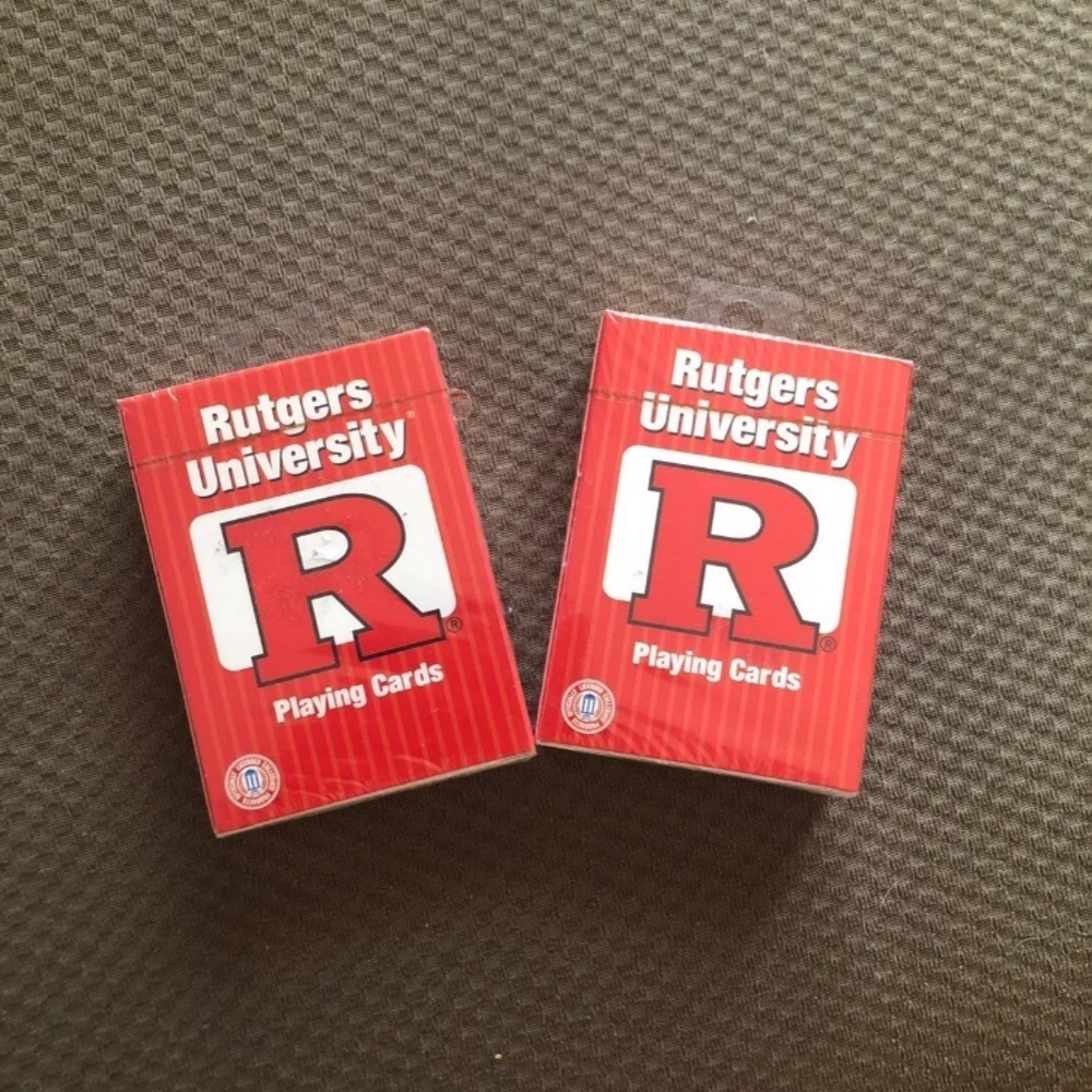 Rutgers University Playing Cards - 2 packs